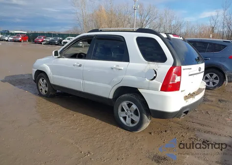 2009 Kia Sportage Ex V6 из США, поврежденный, VIN KNDJE723997619982